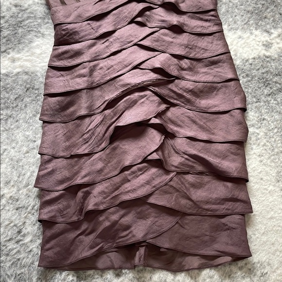 Adrianna Papell Mauve Sleeveless Dress - Picture 4 of 14